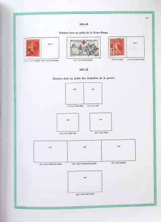 1849-1997, Collection de France en obl. en 2 volumes