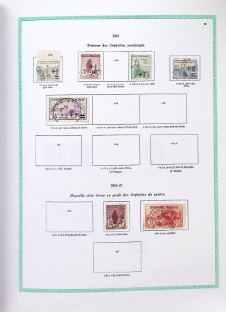 1849-1997, Collection de France en obl. en 2 volumes
