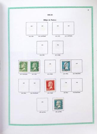 1849-1997, Collection de France en obl. en 2 volumes