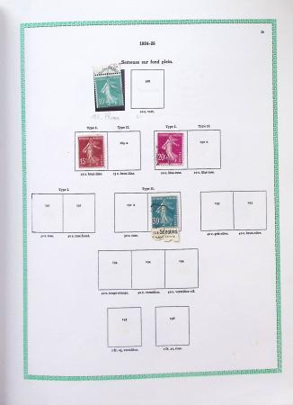 1849-1997, Collection de France en obl. en 2 volumes