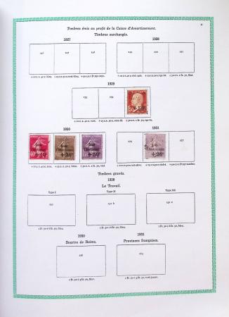 1849-1997, Collection de France en obl. en 2 volumes