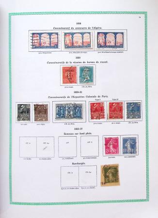 1849-1997, Collection de France en obl. en 2 volumes