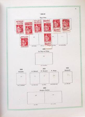 1849-1997, Collection de France en obl. en 2 volumes