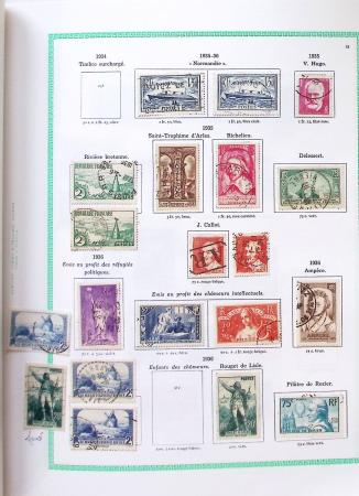 1849-1997, Collection de France en obl. en 2 volumes