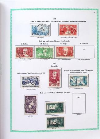 1849-1997, Collection de France en obl. en 2 volumes