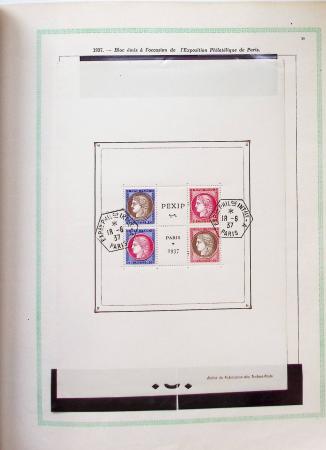 1849-1997, Collection de France en obl. en 2 volumes