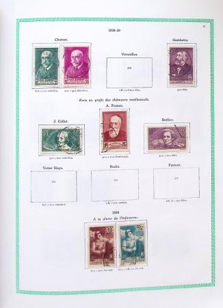 1849-1997, Collection de France en obl. en 2 volumes