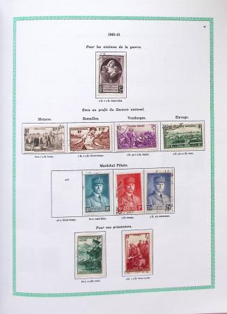 1849-1997, Collection de France en obl. en 2 volumes