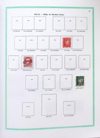 1849-1997, Collection de France en obl. en 2 volumes