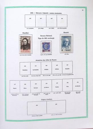 1849-1997, Collection de France en obl. en 2 volumes