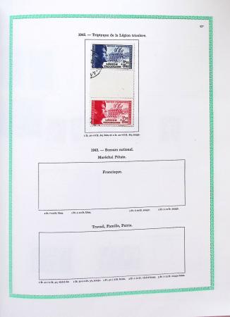 1849-1997, Collection de France en obl. en 2 volumes