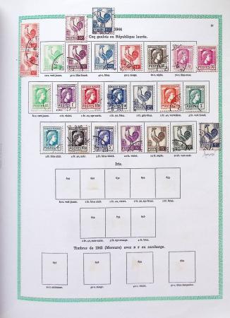 1849-1997, Collection de France en obl. en 2 volumes