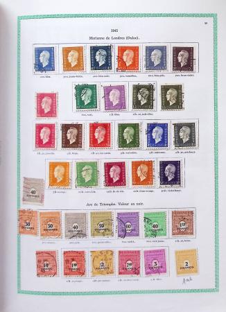 1849-1997, Collection de France en obl. en 2 volumes
