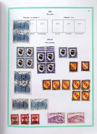 1849-1997, Collection de France en obl. en 2 volumes