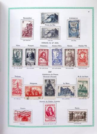 1849-1997, Collection de France en obl. en 2 volumes