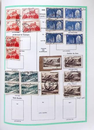 1849-1997, Collection de France en obl. en 2 volumes
