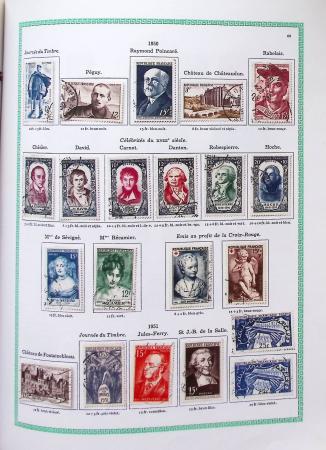 1849-1997, Collection de France en obl. en 2 volumes