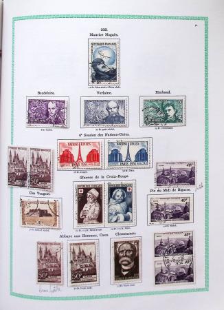 1849-1997, Collection de France en obl. en 2 volumes