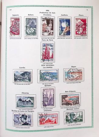 1849-1997, Collection de France en obl. en 2 volumes