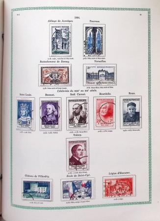 1849-1997, Collection de France en obl. en 2 volumes