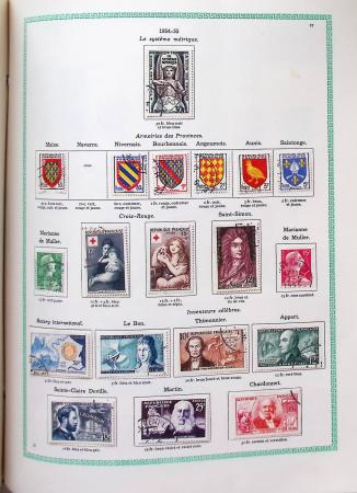 1849-1997, Collection de France en obl. en 2 volumes