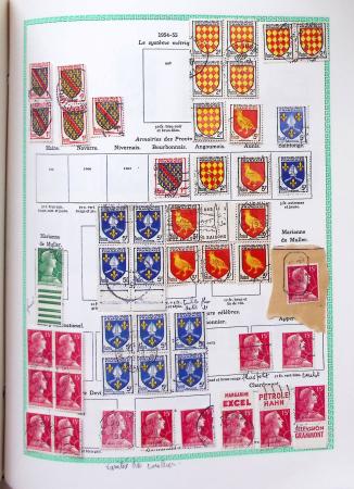 1849-1997, Collection de France en obl. en 2 volumes