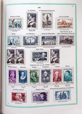1849-1997, Collection de France en obl. en 2 volumes