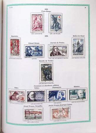 1849-1997, Collection de France en obl. en 2 volumes