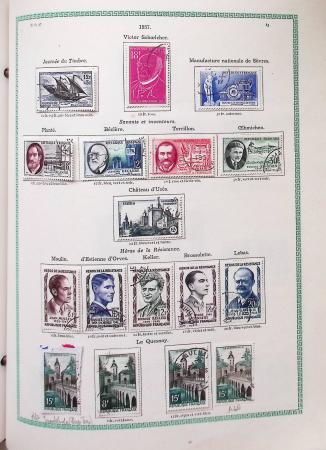 1849-1997, Collection de France en obl. en 2 volumes
