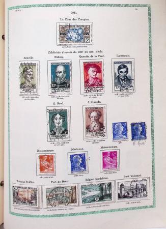 1849-1997, Collection de France en obl. en 2 volumes