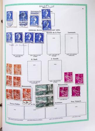 1849-1997, Collection de France en obl. en 2 volumes