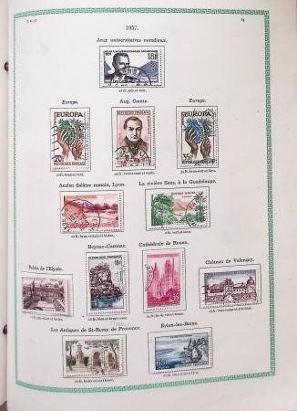 1849-1997, Collection de France en obl. en 2 volumes