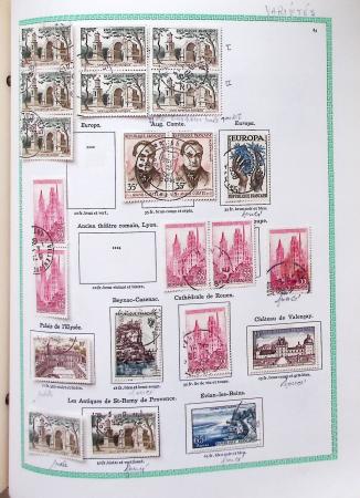 1849-1997, Collection de France en obl. en 2 volumes