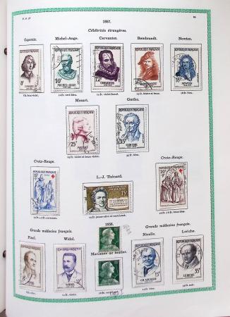 1849-1997, Collection de France en obl. en 2 volumes