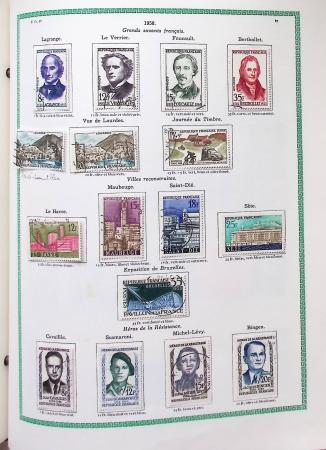 1849-1997, Collection de France en obl. en 2 volumes