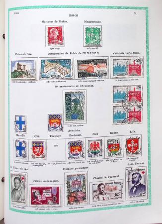 1849-1997, Collection de France en obl. en 2 volumes
