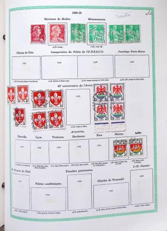 1849-1997, Collection de France en obl. en 2 volumes