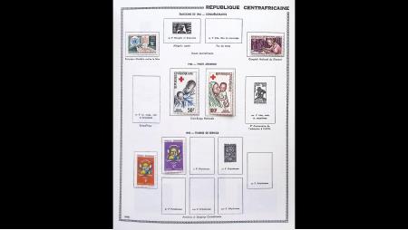 1880-1989, Collection des COLONIES françaises en neufs