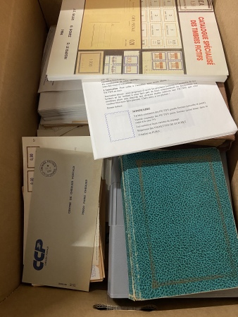 1950-1990 FICTIFS: Un beau lot de fictifs dont lettres