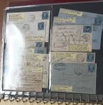 1850-1944, Collection de lettres en 5 albums et un dossier,