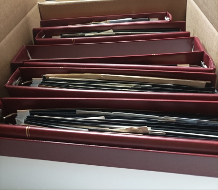 1850-1944, Collection de lettres en 5 albums et un dossier,
