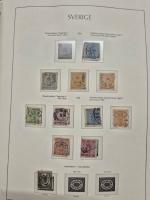 1855-2010 Mint and used collection of Sweden in three