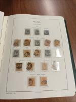 1863-2010 Mint and used collection of Malta in two