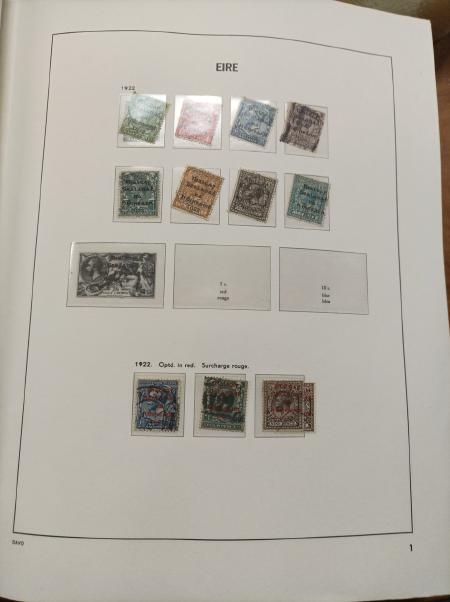 1922-2010 Mint and used collection of Ireland in two
