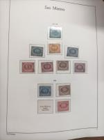 1892-2010 Mint and used collection of San Marino in