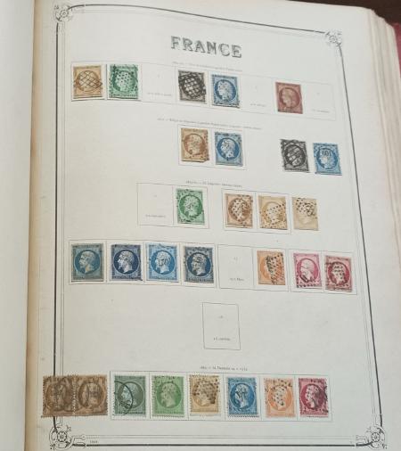 1844-2015, Collection de France en 2 albums et 2 classeurs,