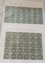 1849-1876, Anciens lots de VO dont 2 n°2 15c vert seuls