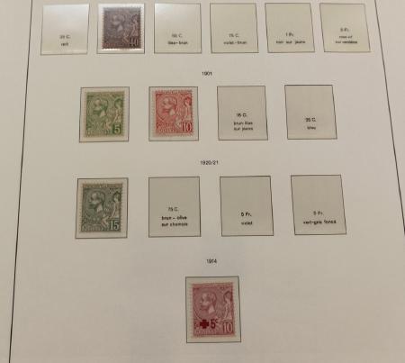 1891-2003, Collection de MONACO (1891-1997) neuve en