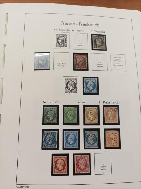 1849-2007, Collection de France en 6 volumes Leurchtturm,