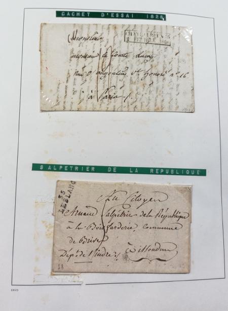 1665-1900, Belle collection de lettres principalement
